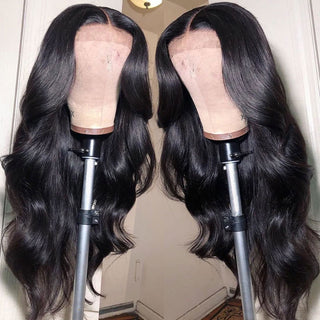 Pre-Plucked Lace Front Body Wave Human Hair Wig