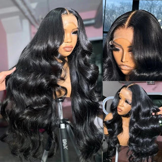 Virgin Brazilian Body Wave Lace Front Wig